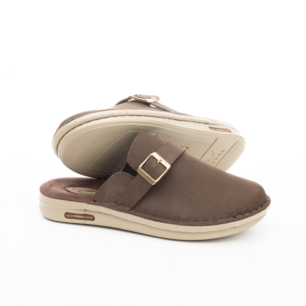 Men’s Buckle Slip-On Sandals